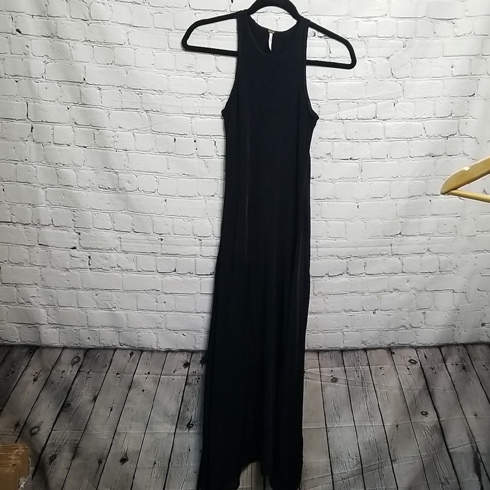 Free People Racer Back Lined Maxi Dress XS